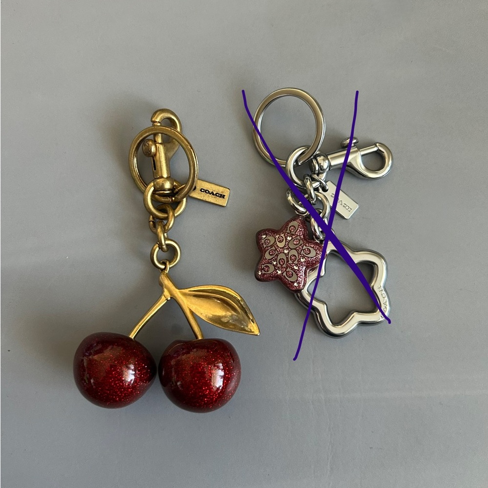 Coach Cherry Charm